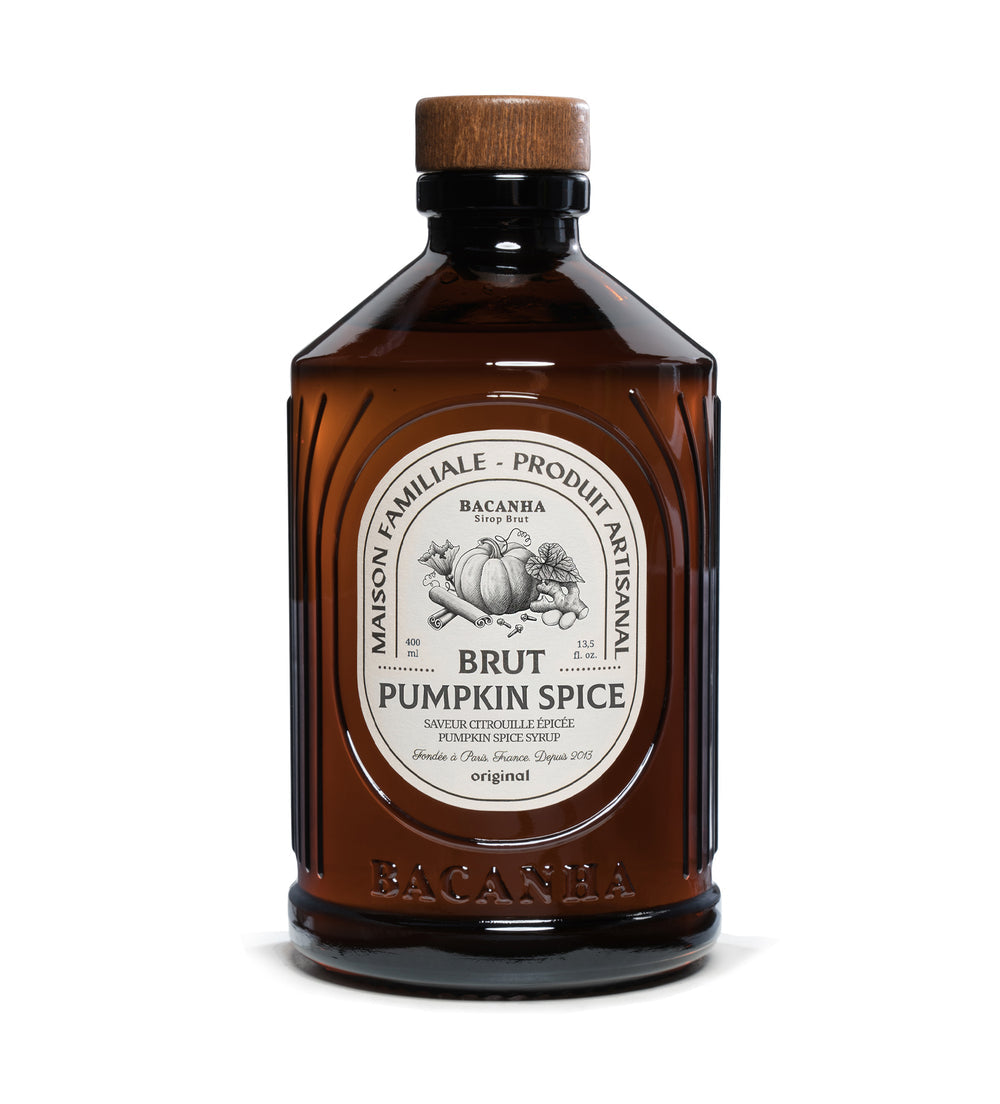 Bacanha Brut Pumpkin Spice Syrup 400ml - organic