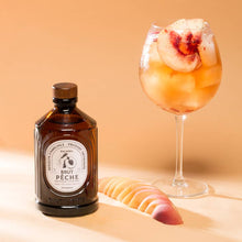 Load image into Gallery viewer, Bacanha Brut Peach Syrup 400ml - organic
