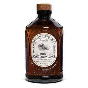 Bacanha Brut Cardamom Syrup 400ml - organic