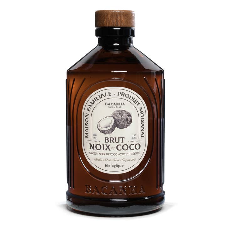Bacanha Brut Coconut Syrup 400ml - organic