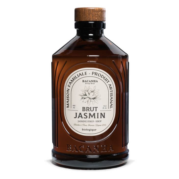 Bacanha Brut Jasmine Syrup 400ml - organic