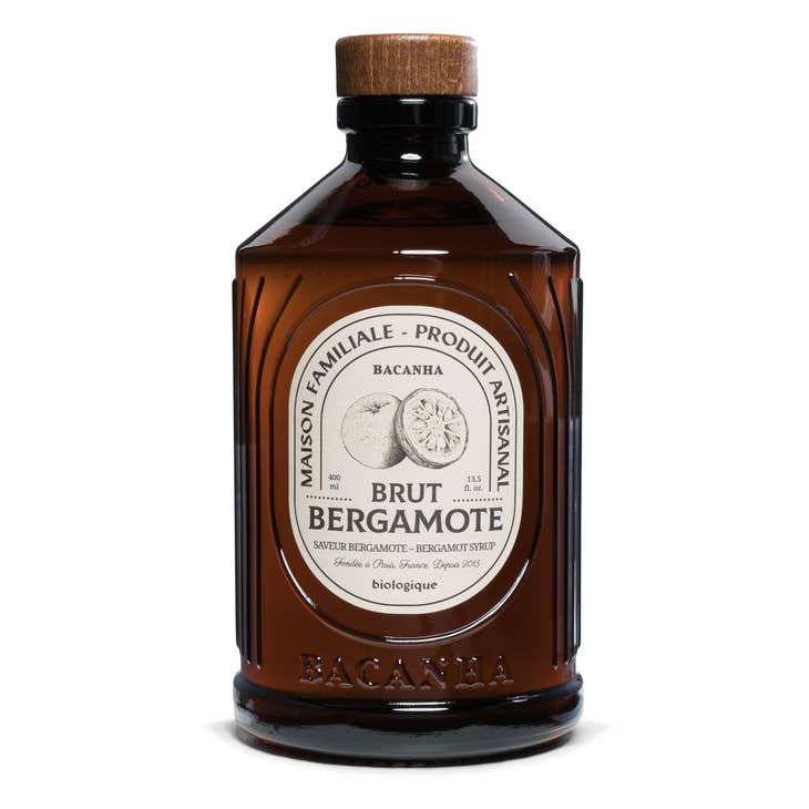 Bacanha Brut Bergamot Syrup 400ml - organic