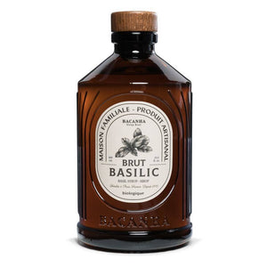 Bacanha Brut Basil Syrup 400ml - organic