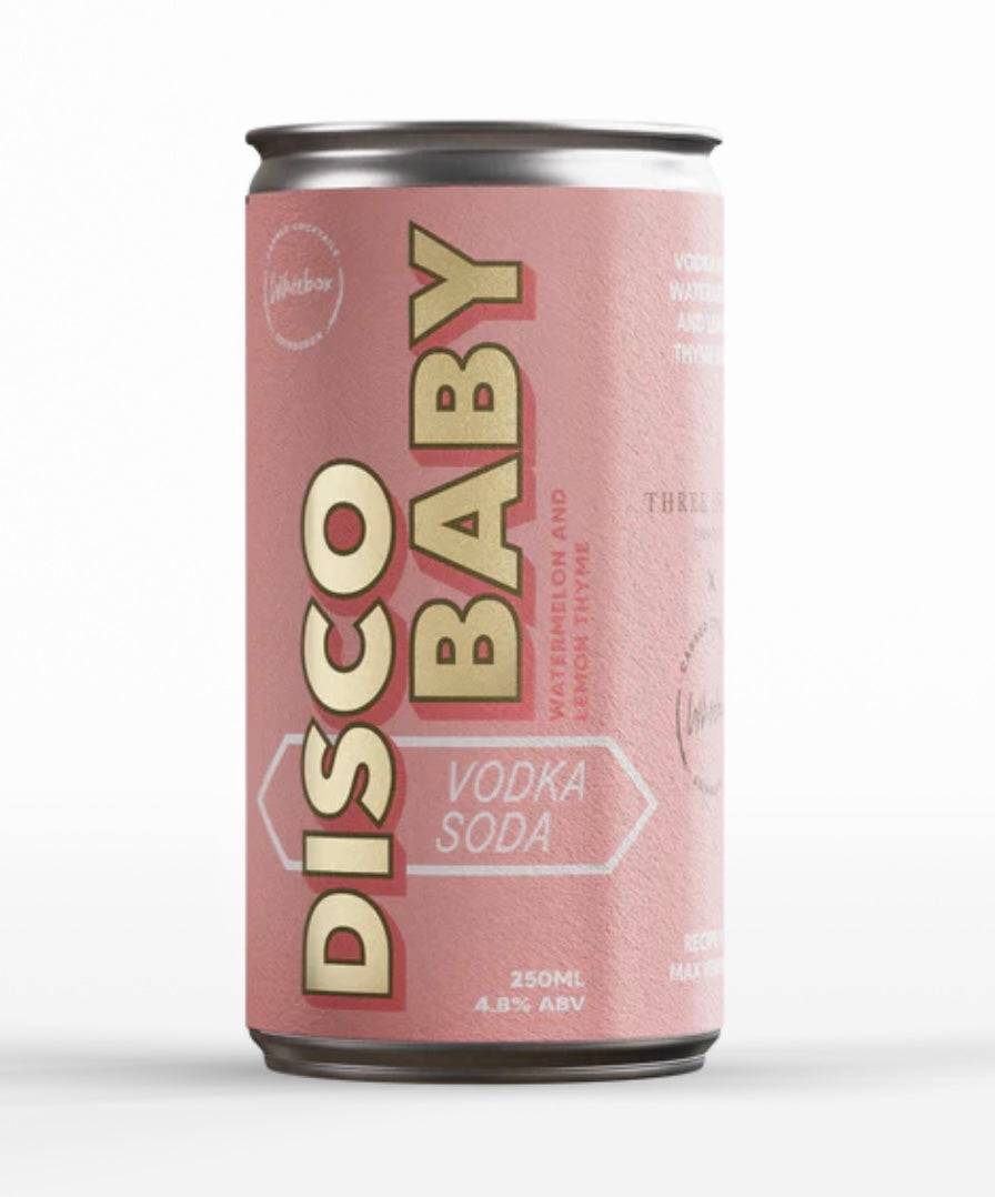 Disco baby - vodka soda 250ml - 4.8% ABV